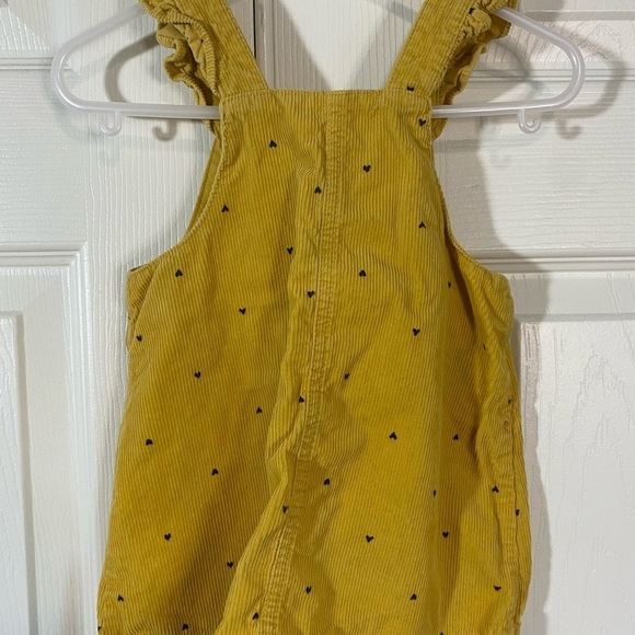 Carters - Yellow Corduroy Jumper Dress - Picture 5 of 9